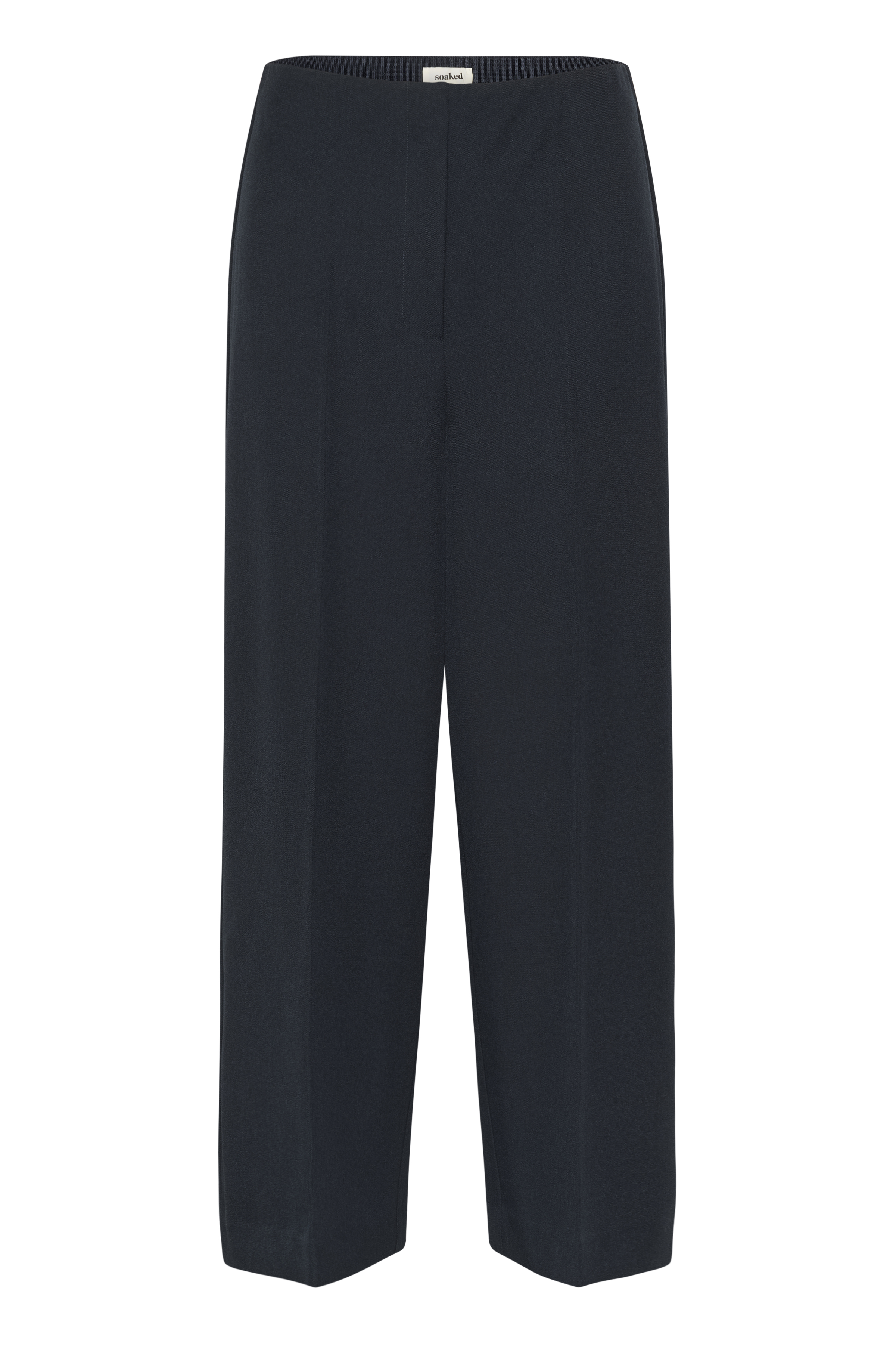 SLLilu Corinne Wide Cropped Pants Salute Melange
