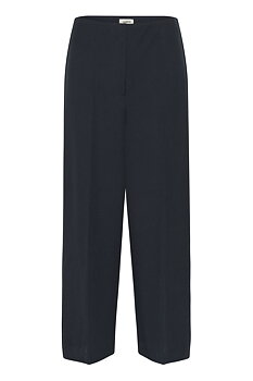 SLLilu Corinne Wide Cropped Pants Salute Melange
