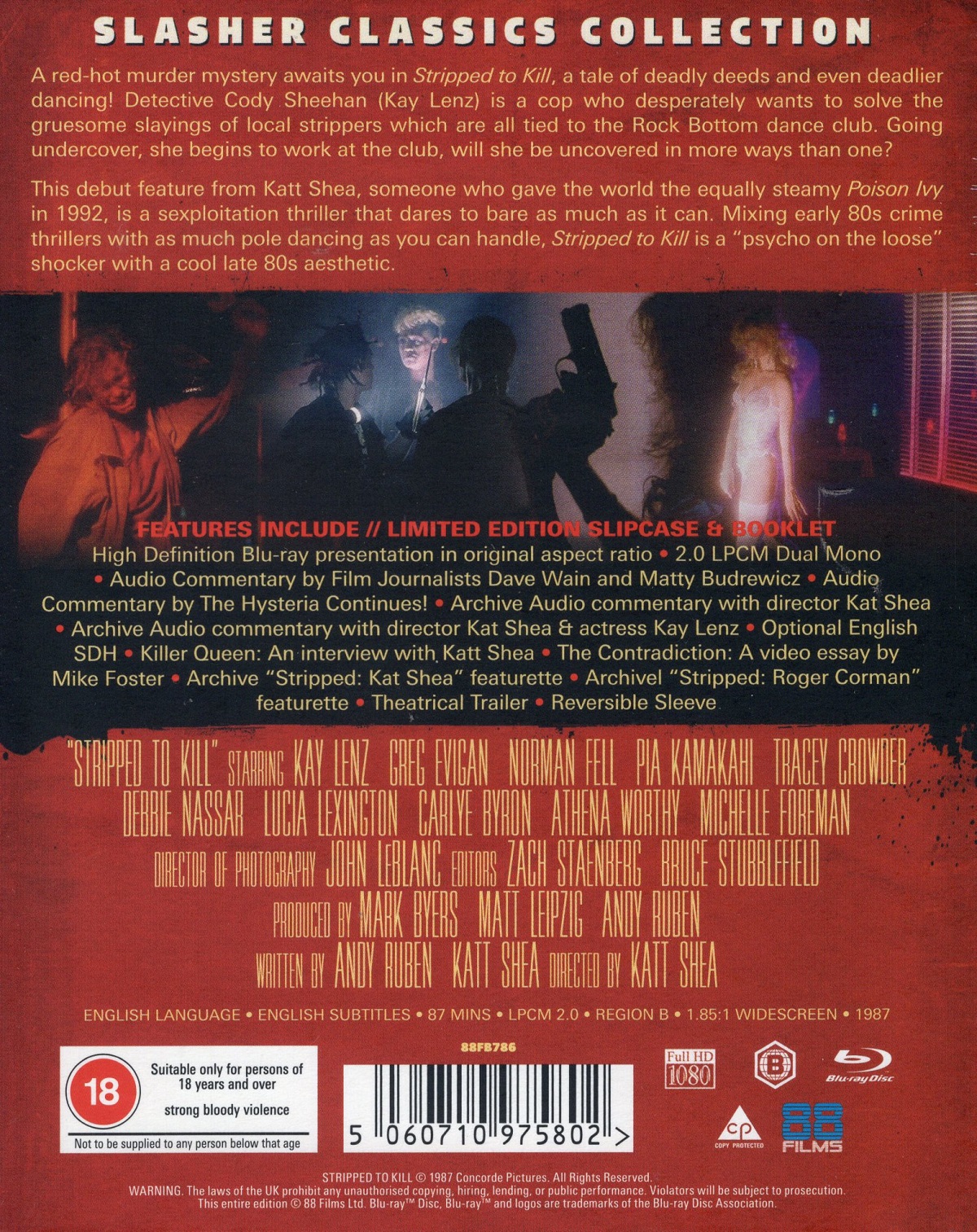 Stripped To Kill (Limited Edition) (ej svensk text) (Blu-ray) - 2