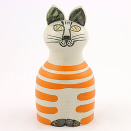 Lisa Larson (Tripp Trapp Trull 1968) Cat Trapp with Orange Stripes 17 cm (6)