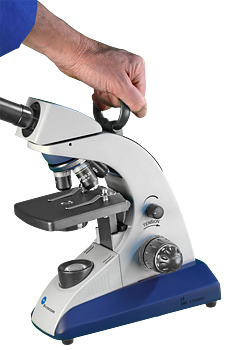 Mikroskop Edu-LED Flarq Mono - elevmikroskop,  X/Y, 40, 100 och 400