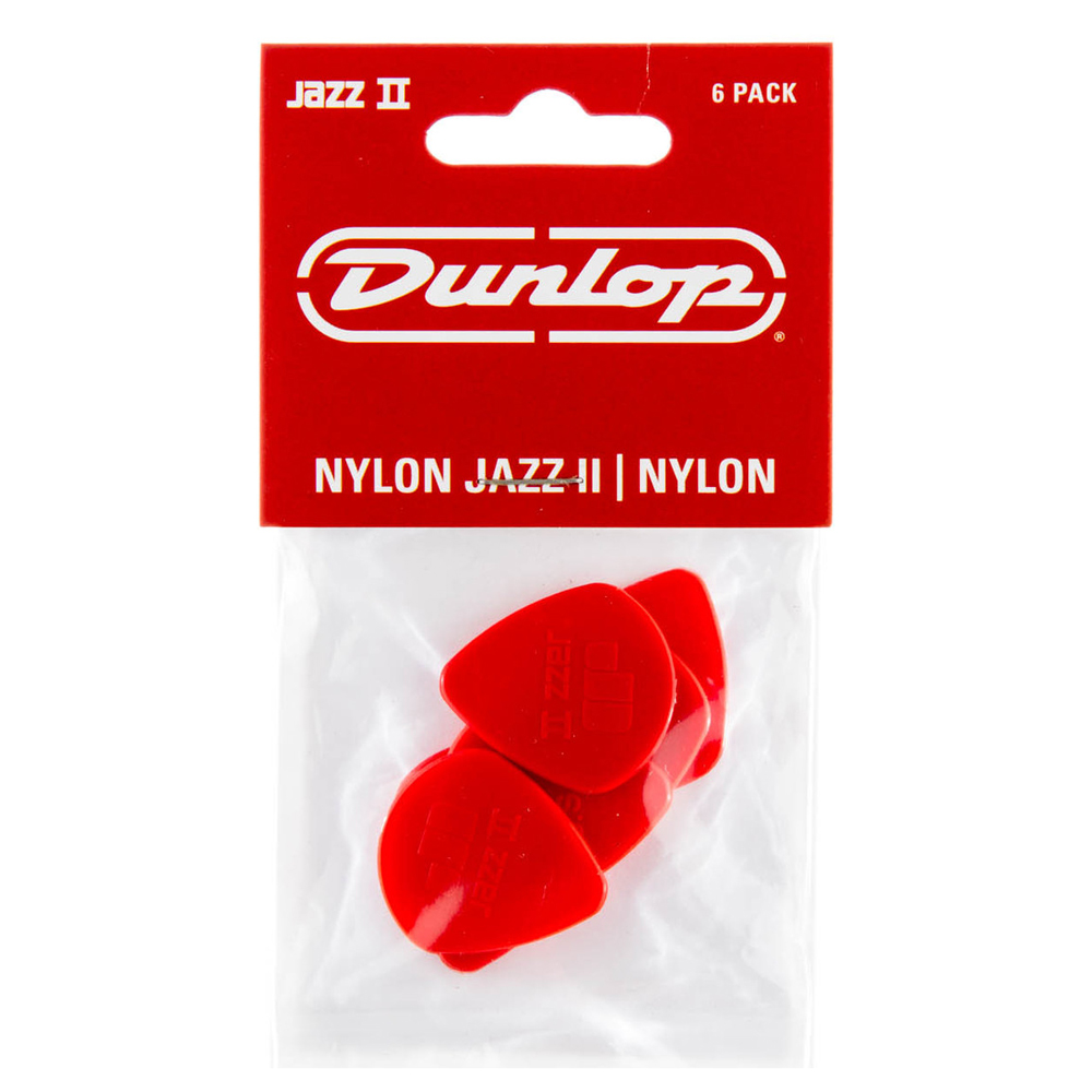 Dunlop Jazz 2 Red (6-Pack)