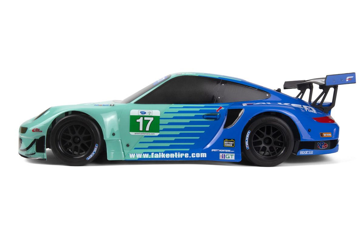 HPI HP160782 Porsche 911 GT3 RSR Falken Painted kaross (206mm/210mm) - 3