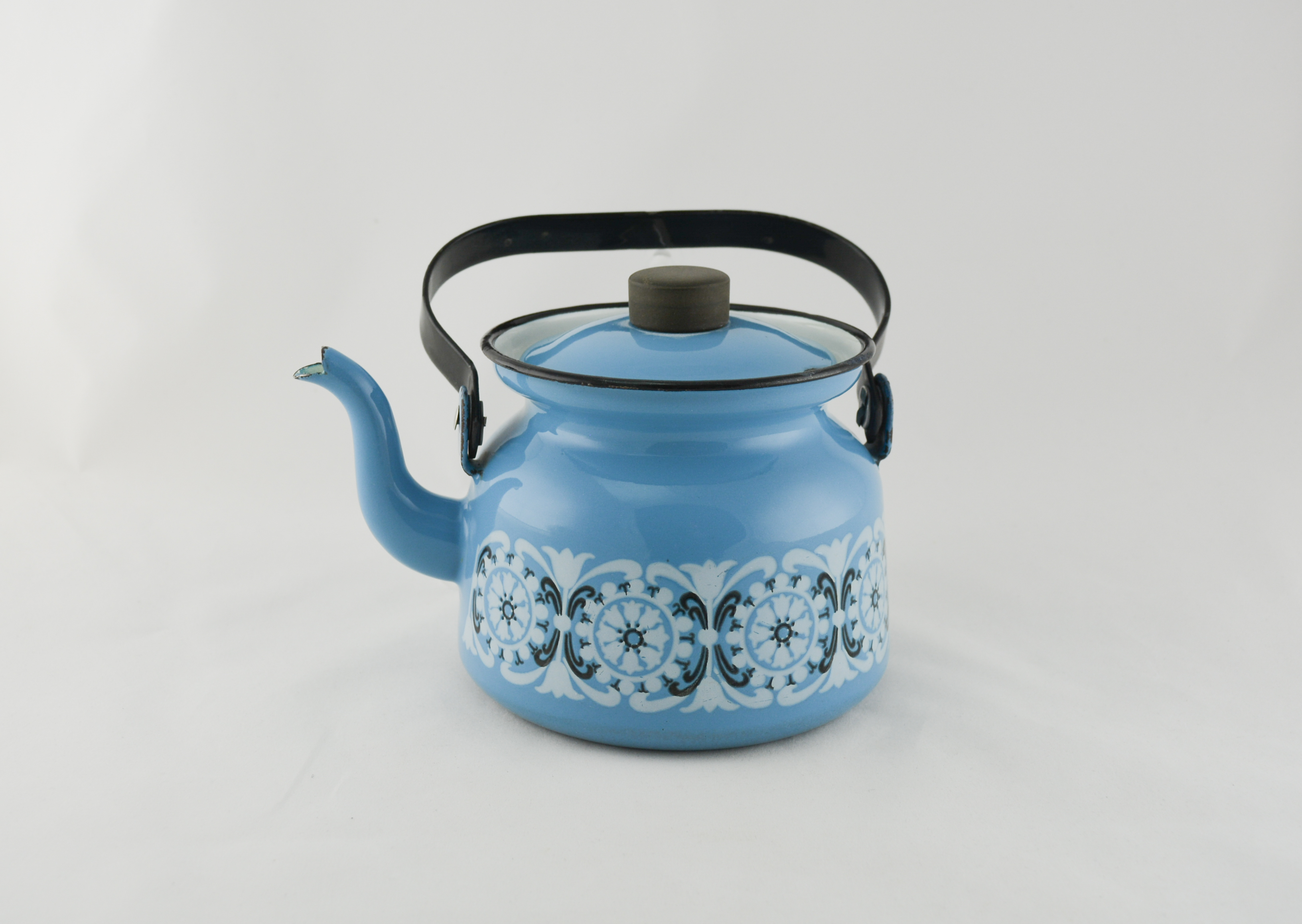 Kahvipannu 1,0 l, Sinihilkka, Finel 