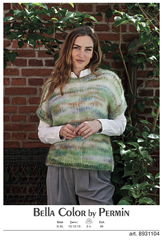 Oversize T-shirt i Bella Color, 8931104 pdf