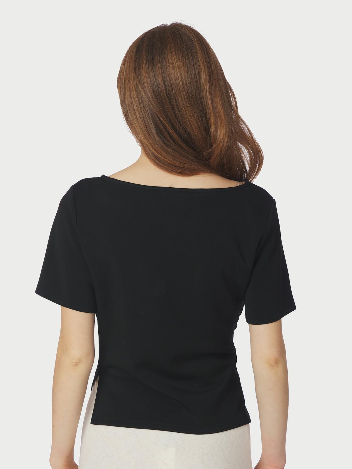 Neo Noir Rasmine Soft Blouse, Black - 3