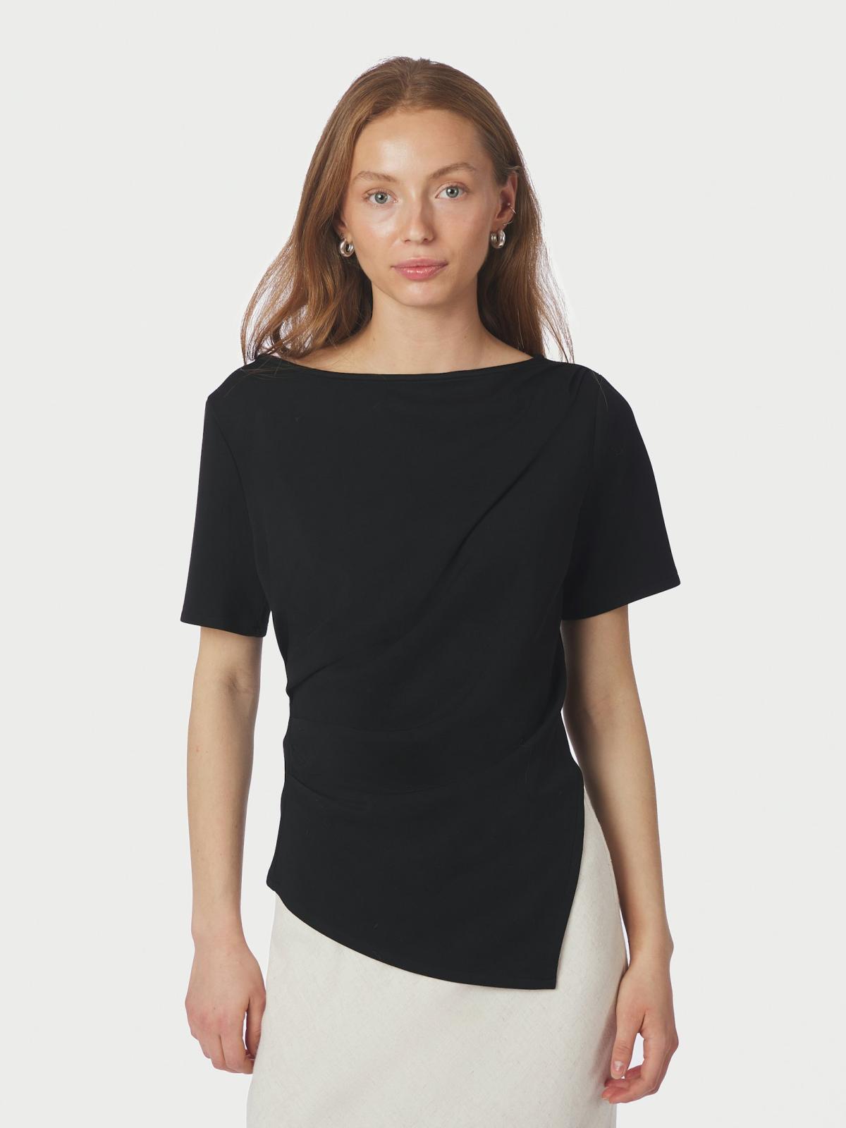 Neo Noir Rasmine Soft Blouse, Black - 2