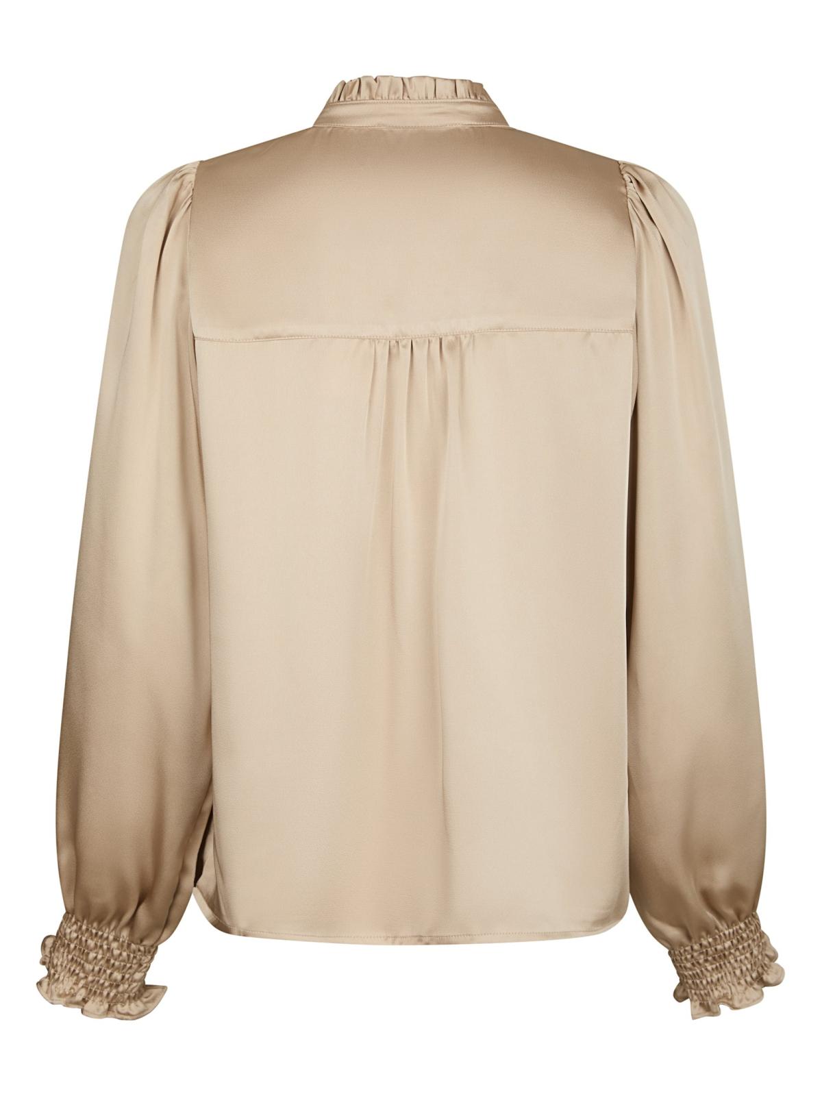 Neo Noir Zamola Blouse, Dark  Sand - 3