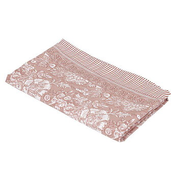 Textilvaxduk akrylatduk Provence rosa dimrosa avtorkningsbar 250x140cm shabby chic lantlig stil Gårdsromantik