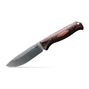 Benchmade 15002 Saddle Mountain Skinner w Wood Handle