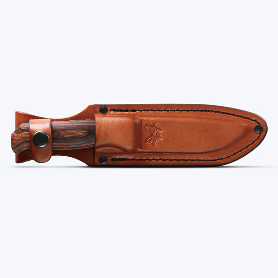 Benchmade 15002 Saddle Mountain Skinner w Wood Handle - 3
