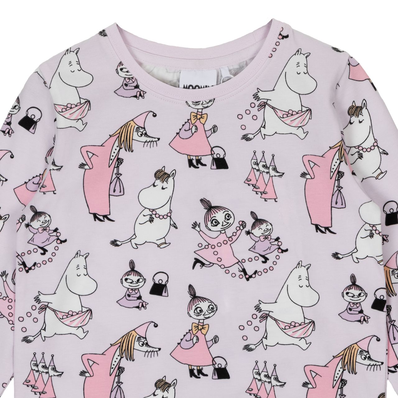 Mumin Barn Tröja - Pärllek Lila - 3