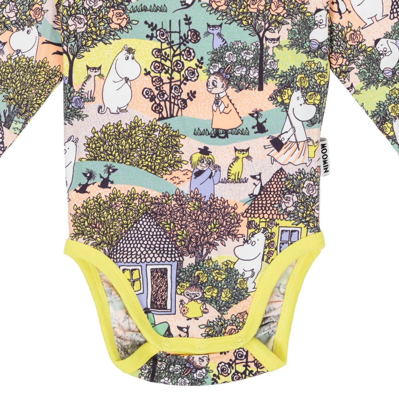 Moomin Baby Body - Rosdalen Yellow - 4