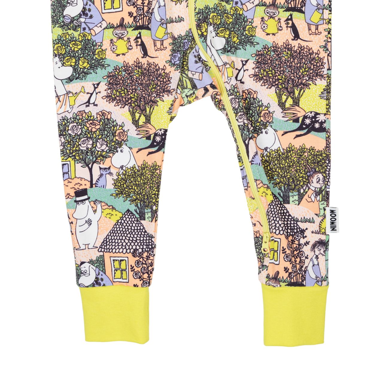 Mumin Bebis Pyjamas - Rosdalen Gul - 3