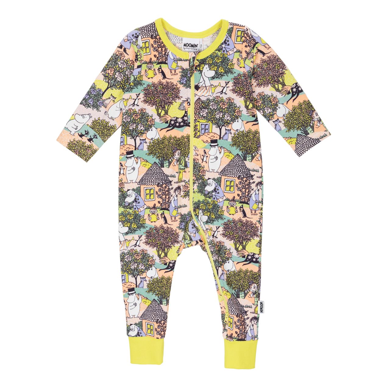 Mumin Bebis Pyjamas - Rosdalen Gul