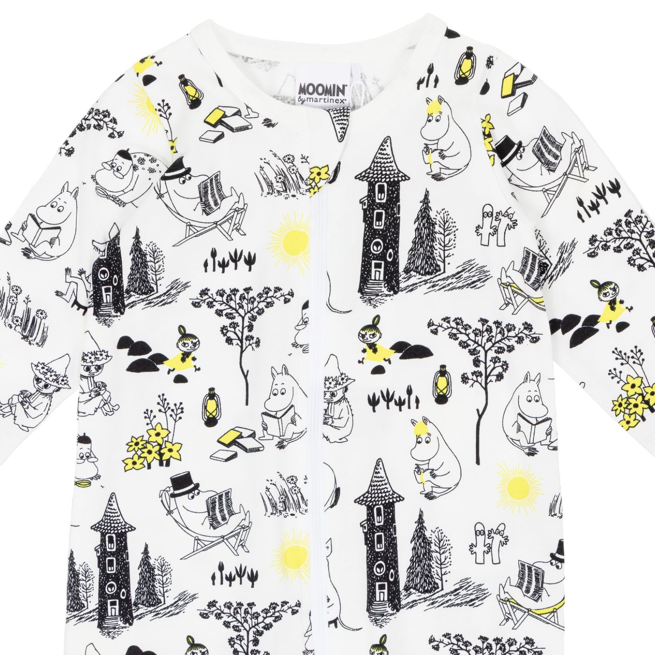 Mumin Bebis Pyjamas - Lättja  - 4