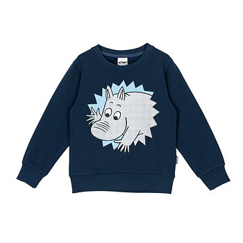 Mumin Barn Tröja - Hej Mumin Mörkblå