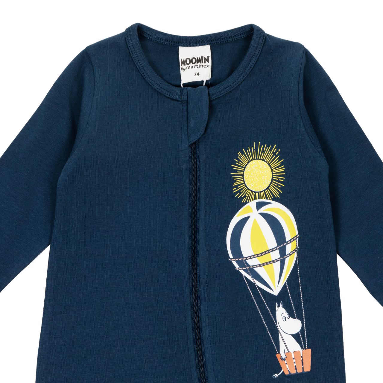 Mumin Bebis Pyjamas - Flygtur Mörkblå - 3