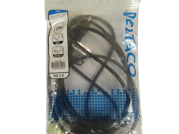 Deltaco USB-A till USB-A förlängningskabel. 