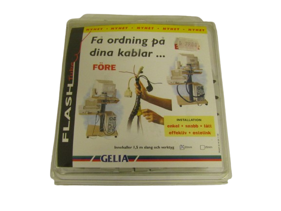 Gelia kabelhanteringsslang.