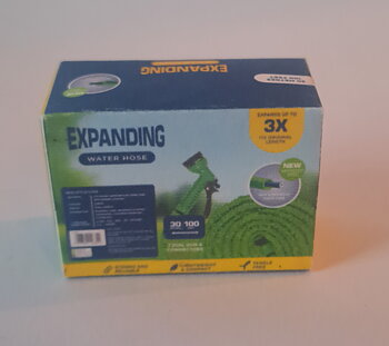 Cardboard box for water hose