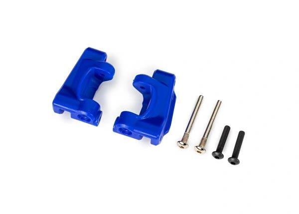 Traxxas Casterblock EHD Blå (Par) (för Uppgrkit #9180/9181) 2WD (ej Bandit)