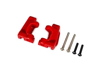 Traxxas Casterblock EHD Röd (Par) (för Uppgrkit #9180/9181) 2WD (ej Bandit)