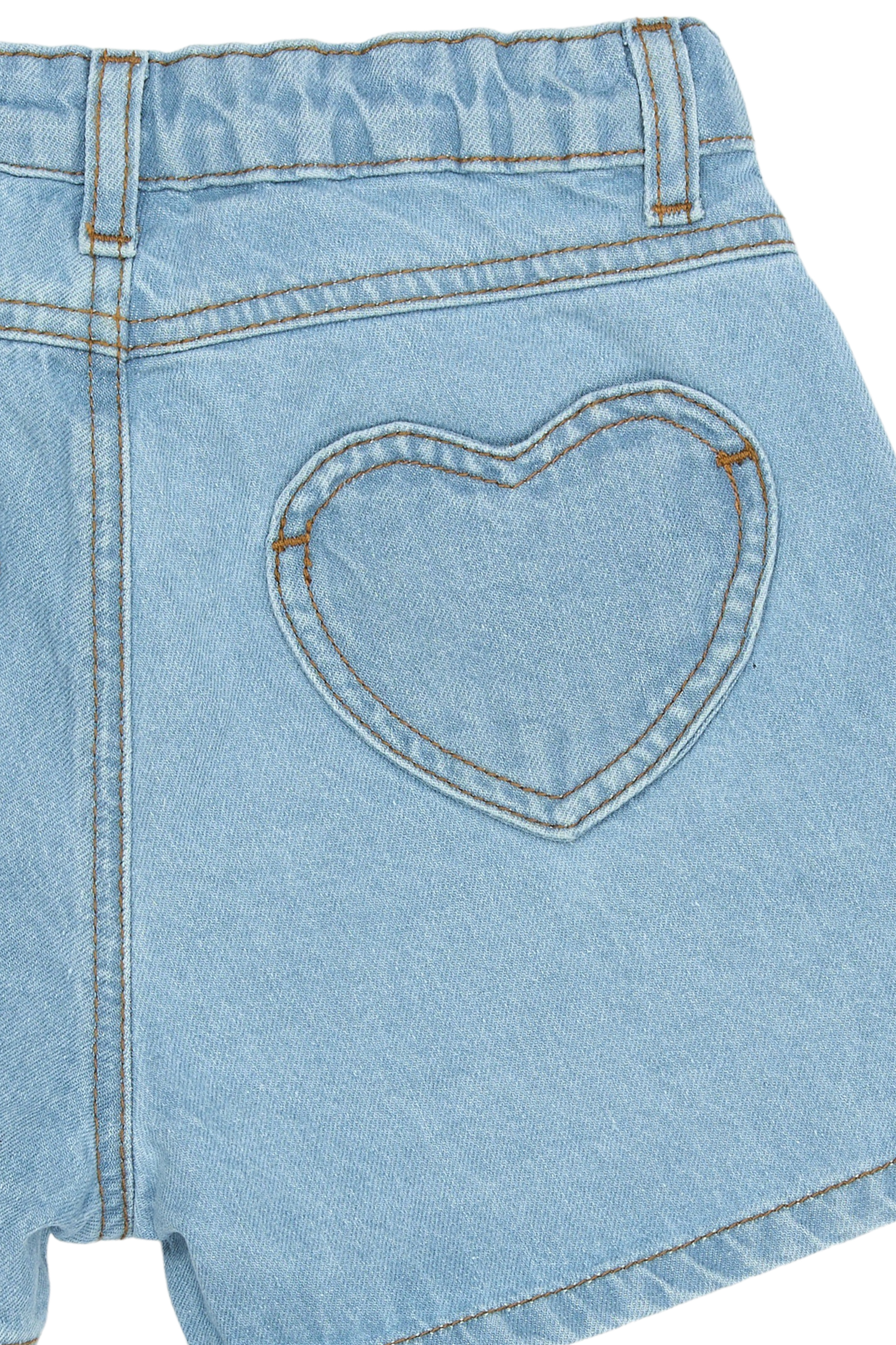 TNSamantha Regular Fit Denim Shorts Light blue denim - 3