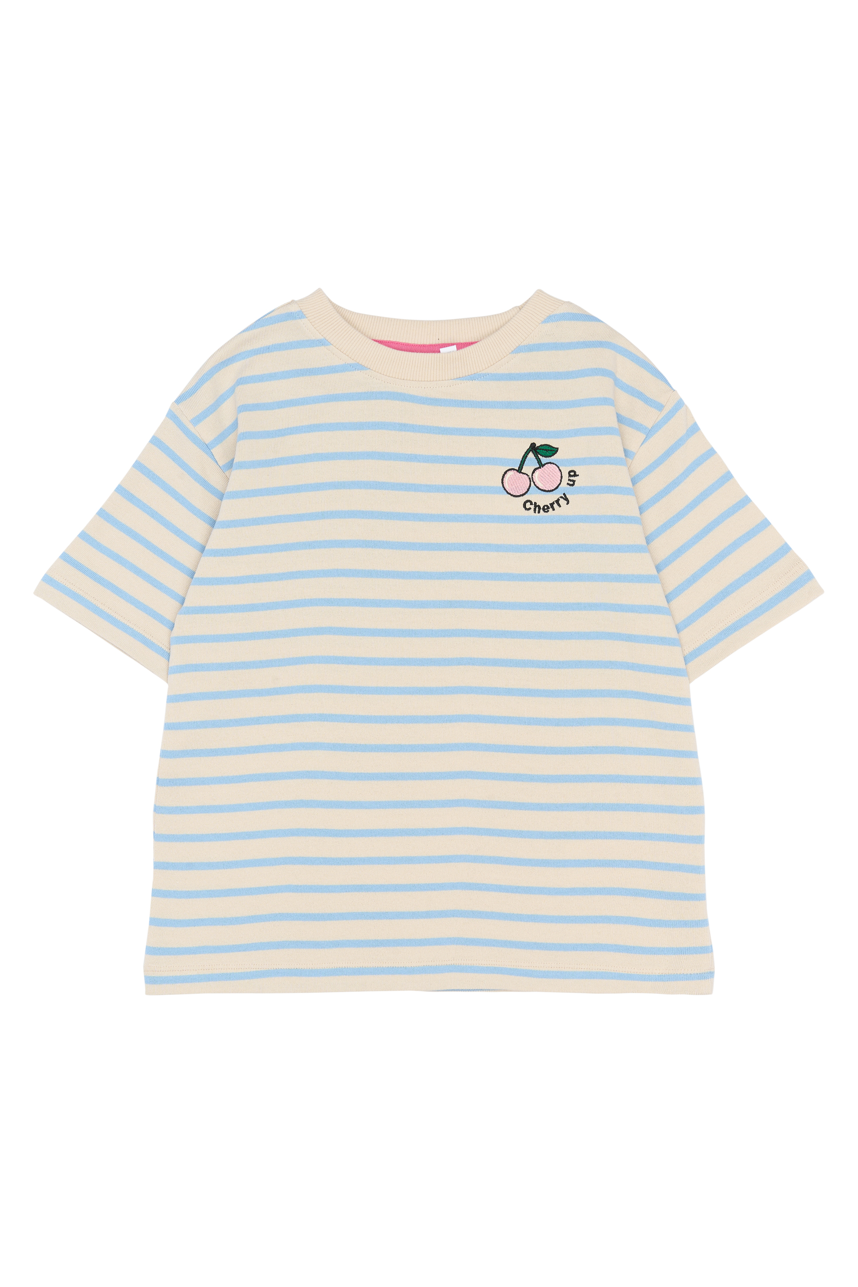 TNSanny OS SS Tee Forever Blue Striped