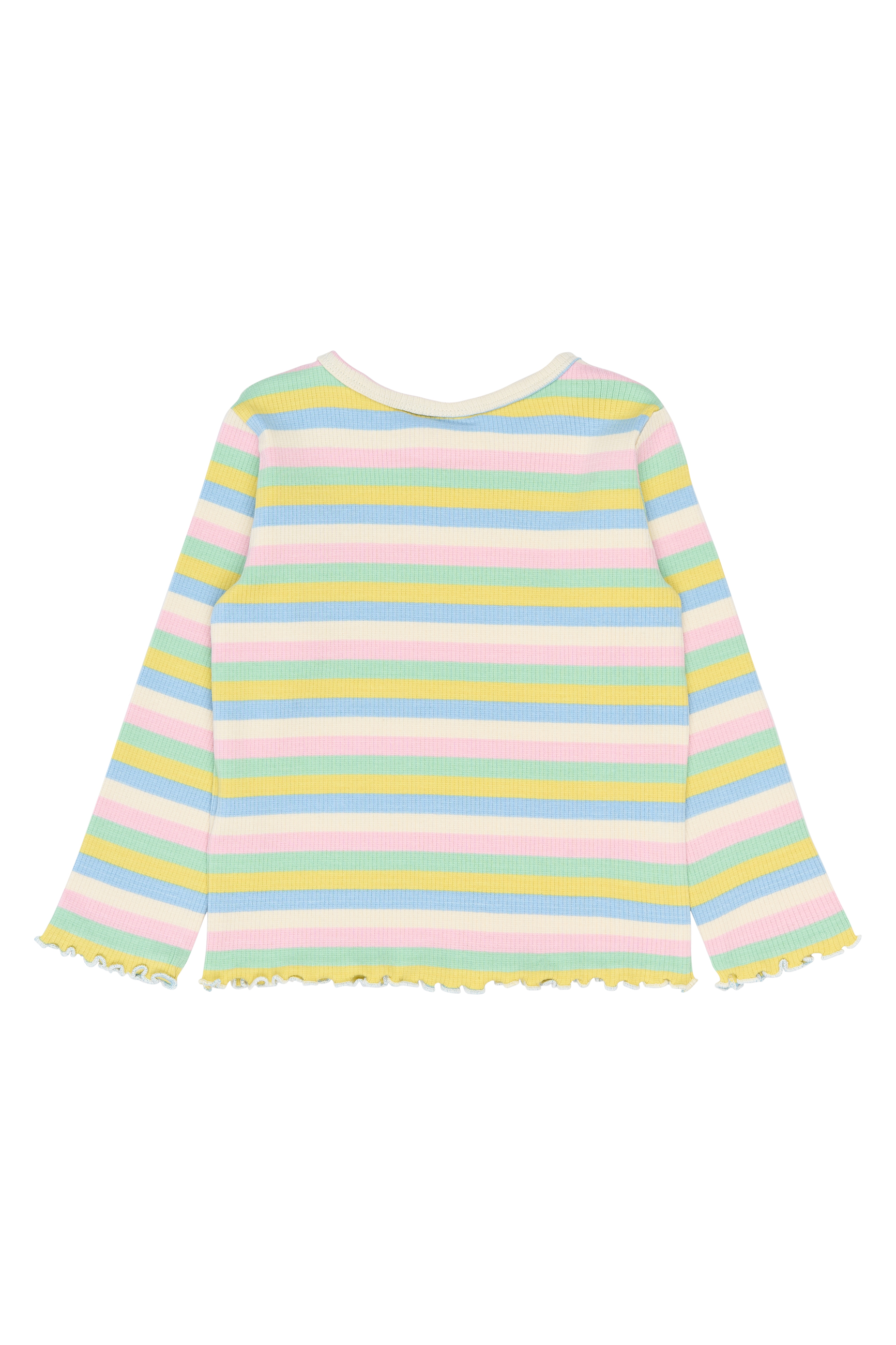 TNSTSofia LS Rib Tee Multi Striped - 2