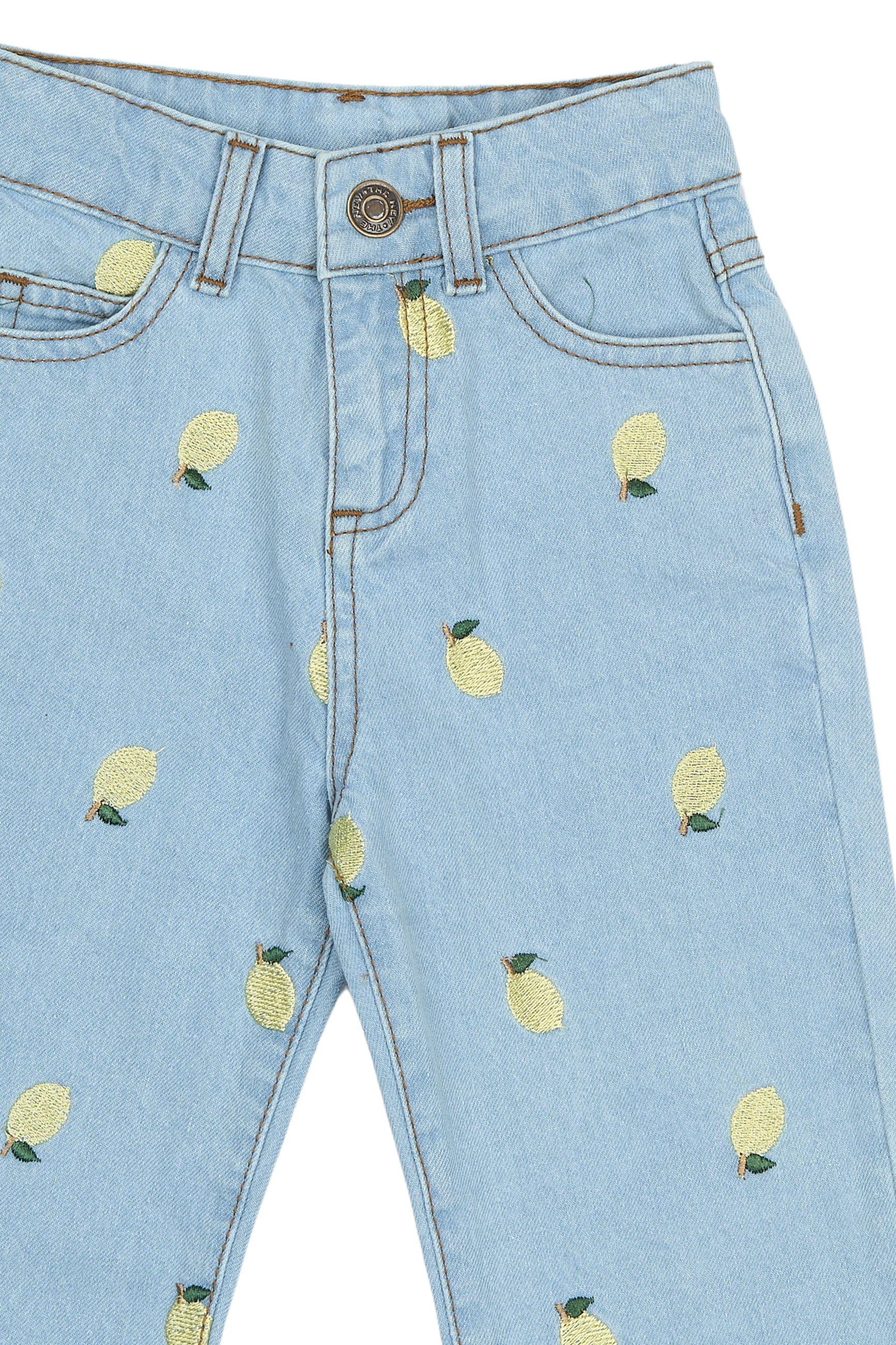TNSTSaja Regular Fit Jeans Light Blue Denim EMB - 3