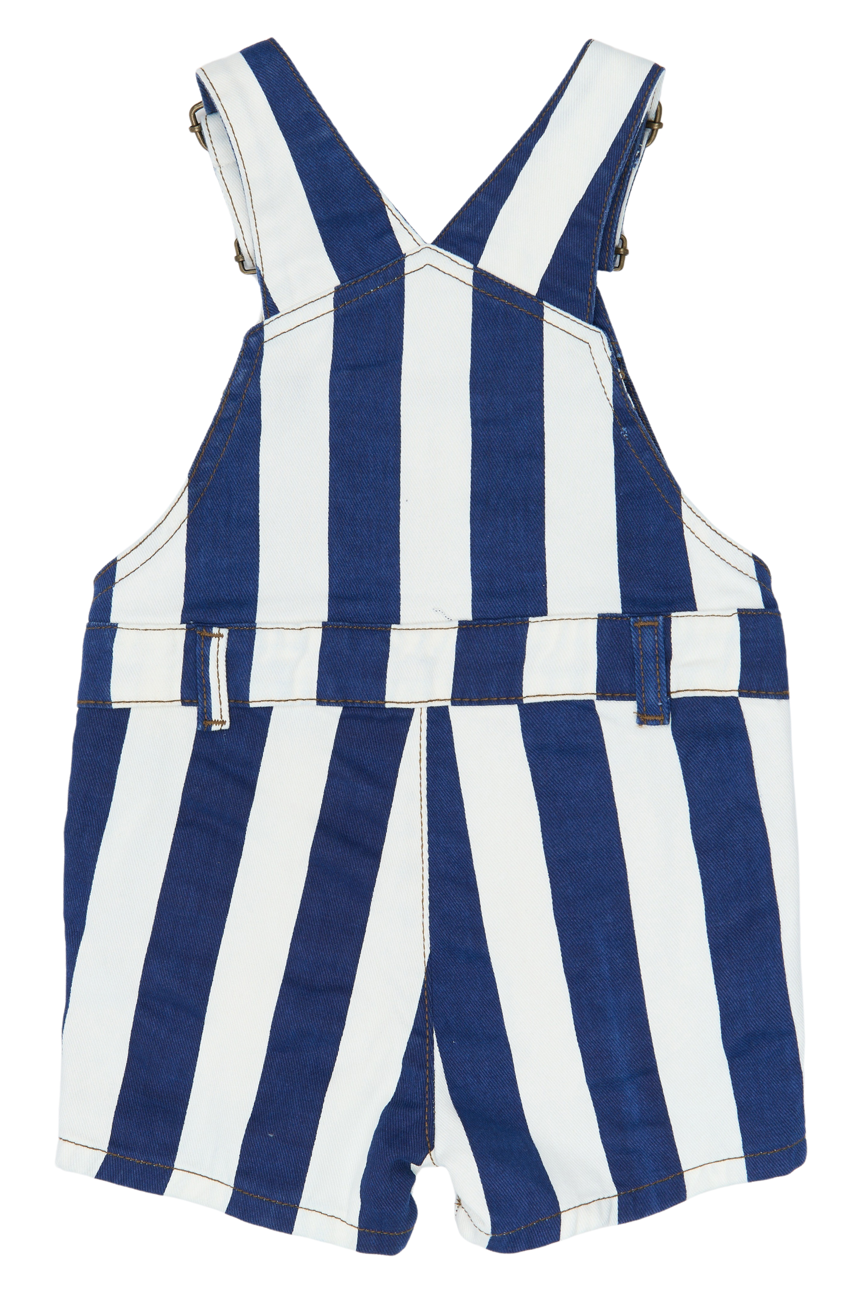 TNSTSilan Short Dungarees True Blue Striped - 3
