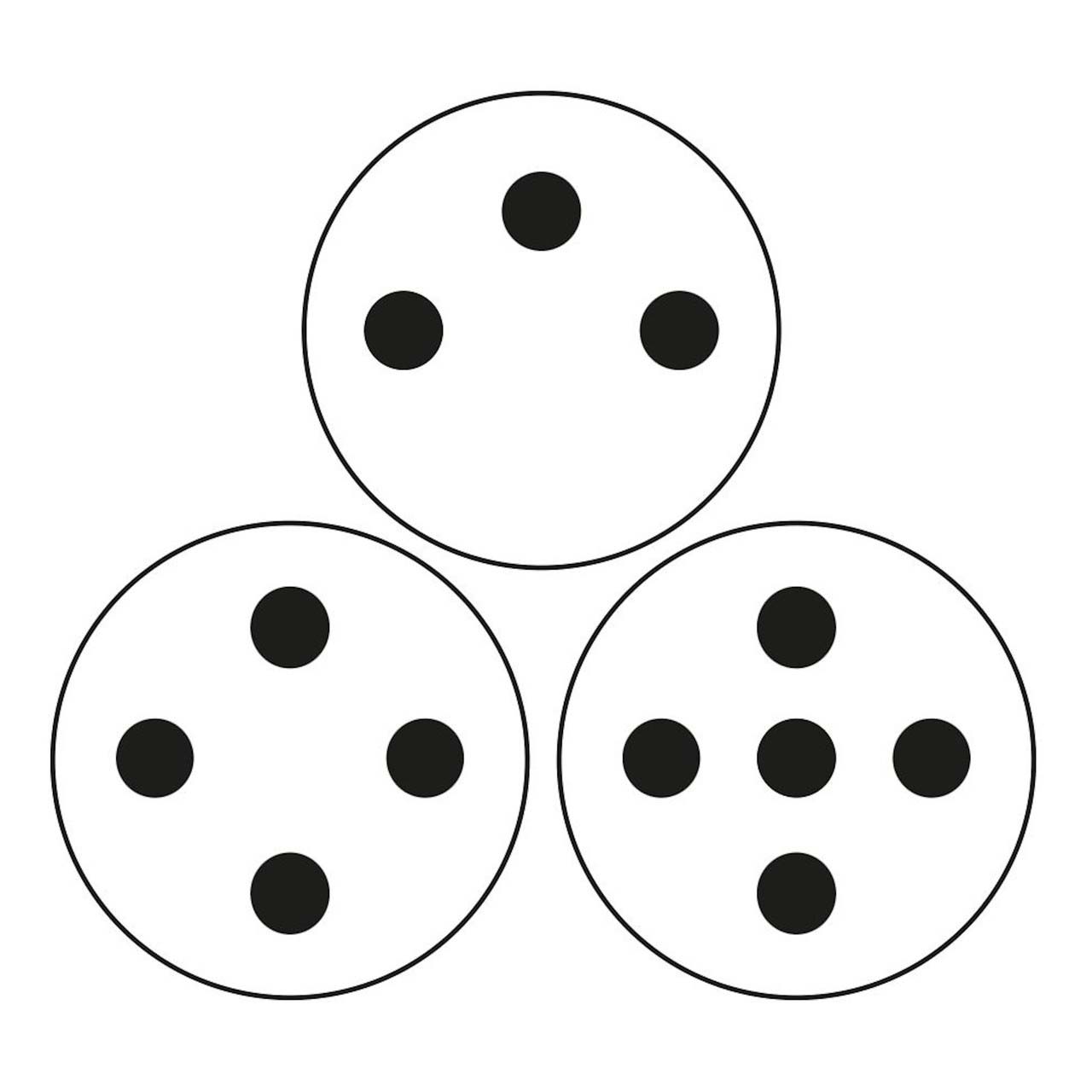 ECM - 3/4/5-håls ångtip - Hongängad - 2
