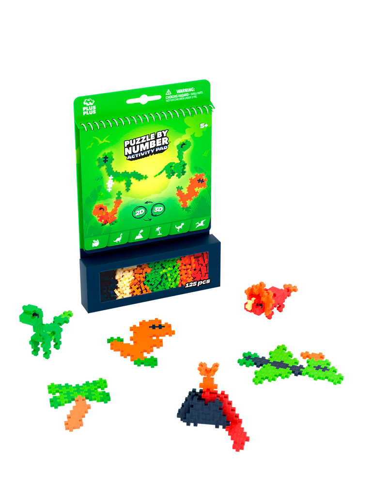 Plus-Plus Aktivitetsset – Dinosaurier - 4