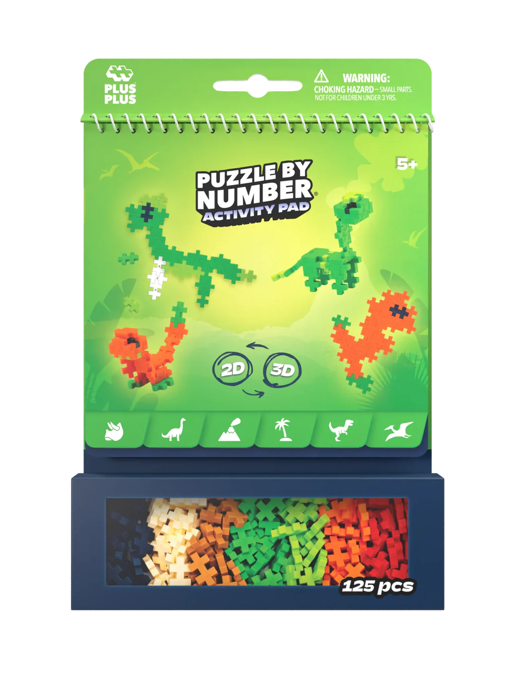 Plus-Plus Aktivitetsset – Dinosaurier