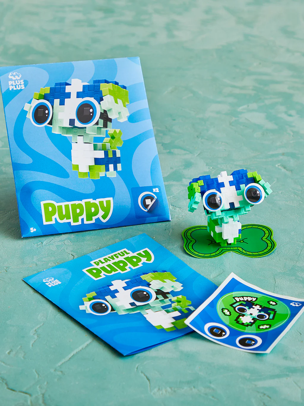 Plus-Plus Husdjurspaket – Hundvalp - 5