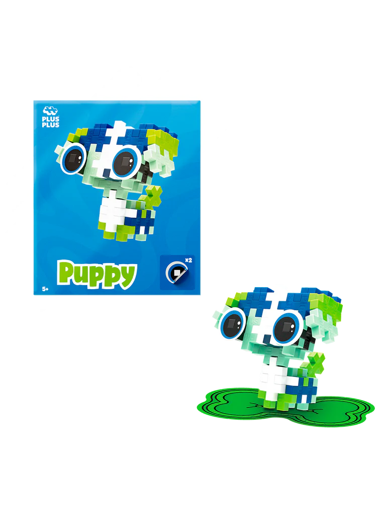 Plus-Plus Husdjurspaket – Hundvalp - 6