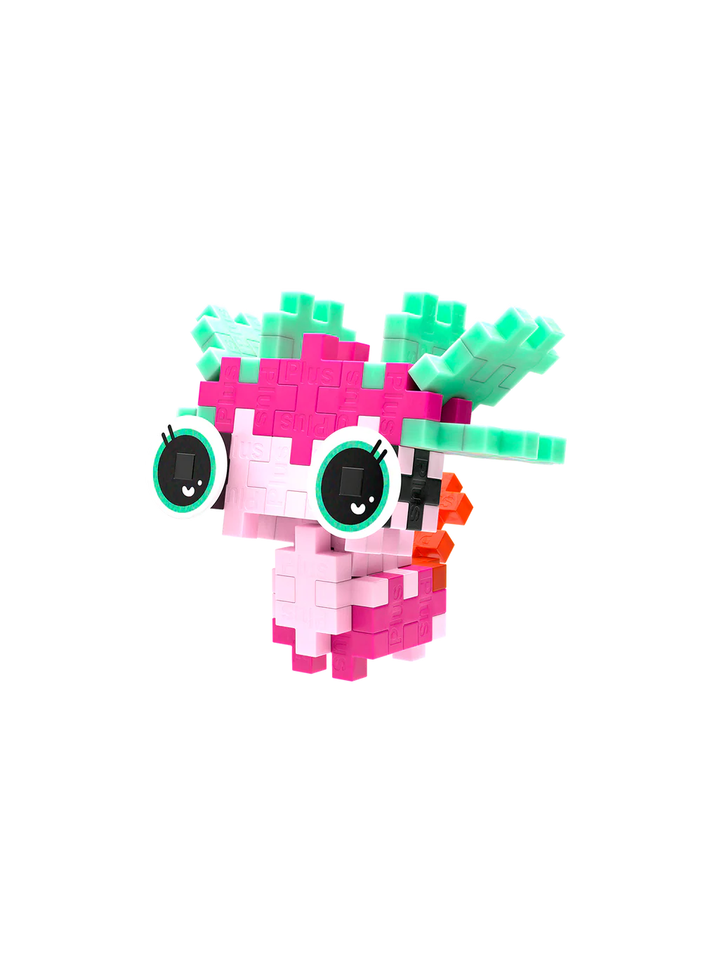 Plus-Plus Husdjurspaket – Rosa Axlotl - 2