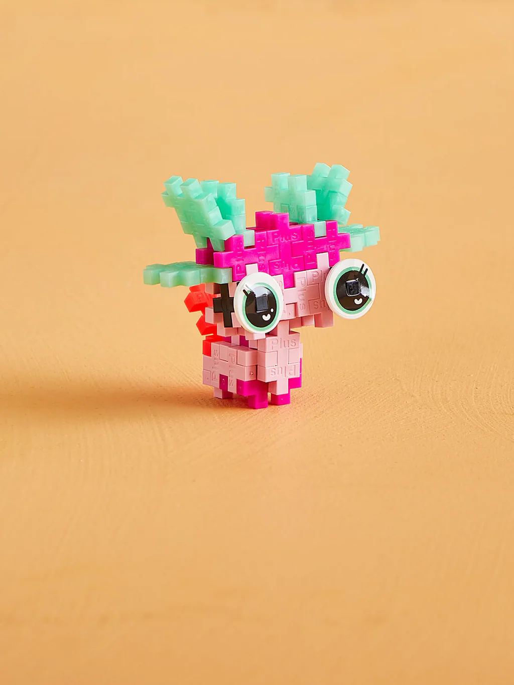 Plus-Plus Husdjurspaket – Rosa Axlotl - 4