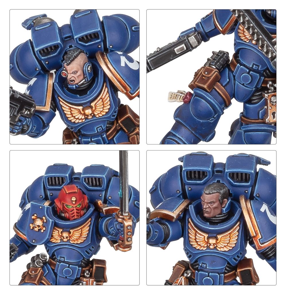 Warhammer 40k Space Marines: Assault Intercessors With Jump Packs - 5