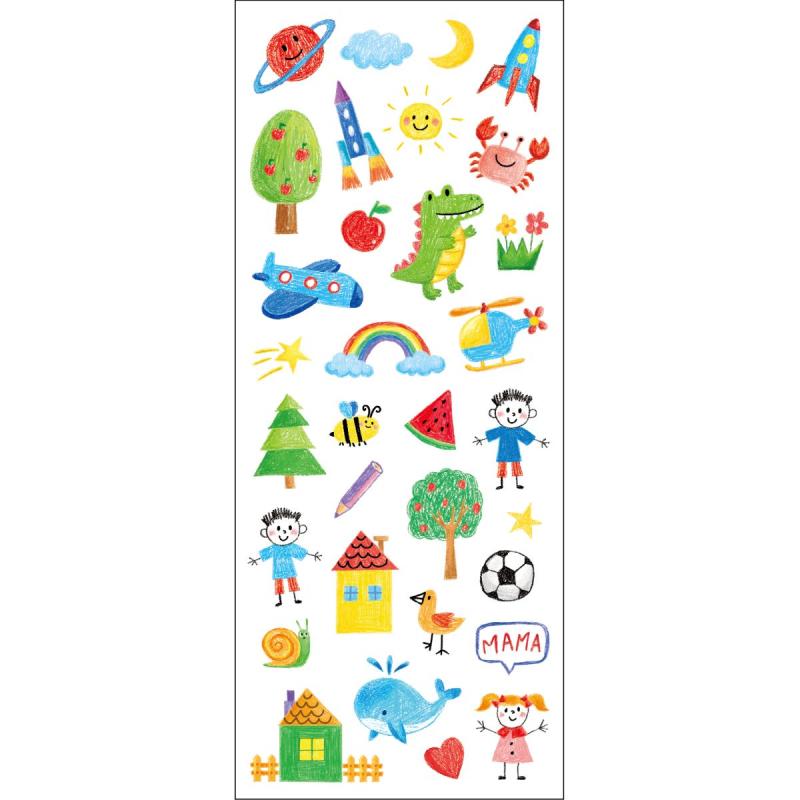Stickers Barnmålningar Tinka