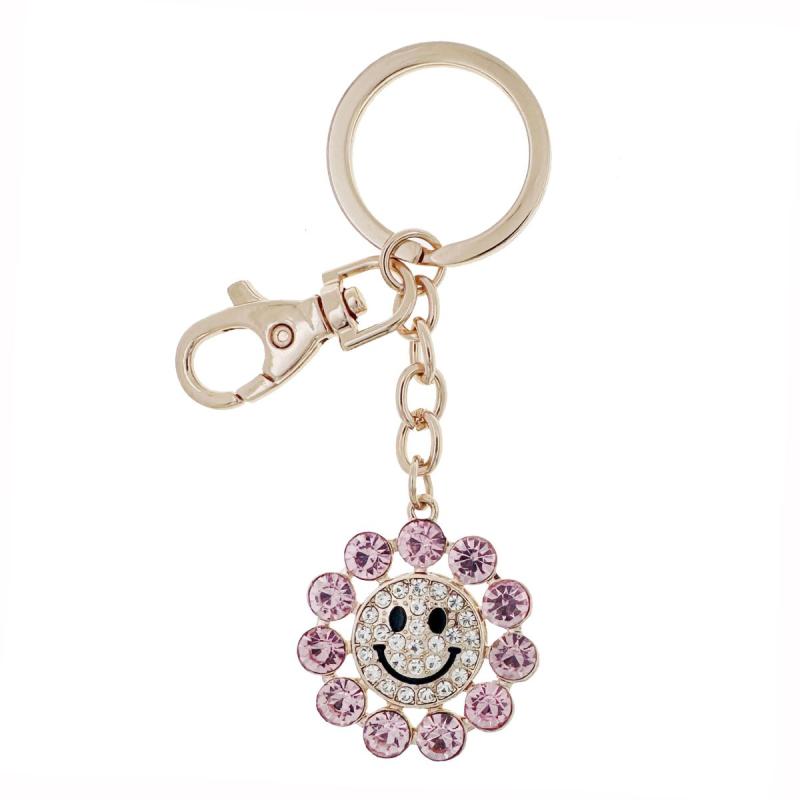 Nyckelring/Bag Charm Blommor - Tinka