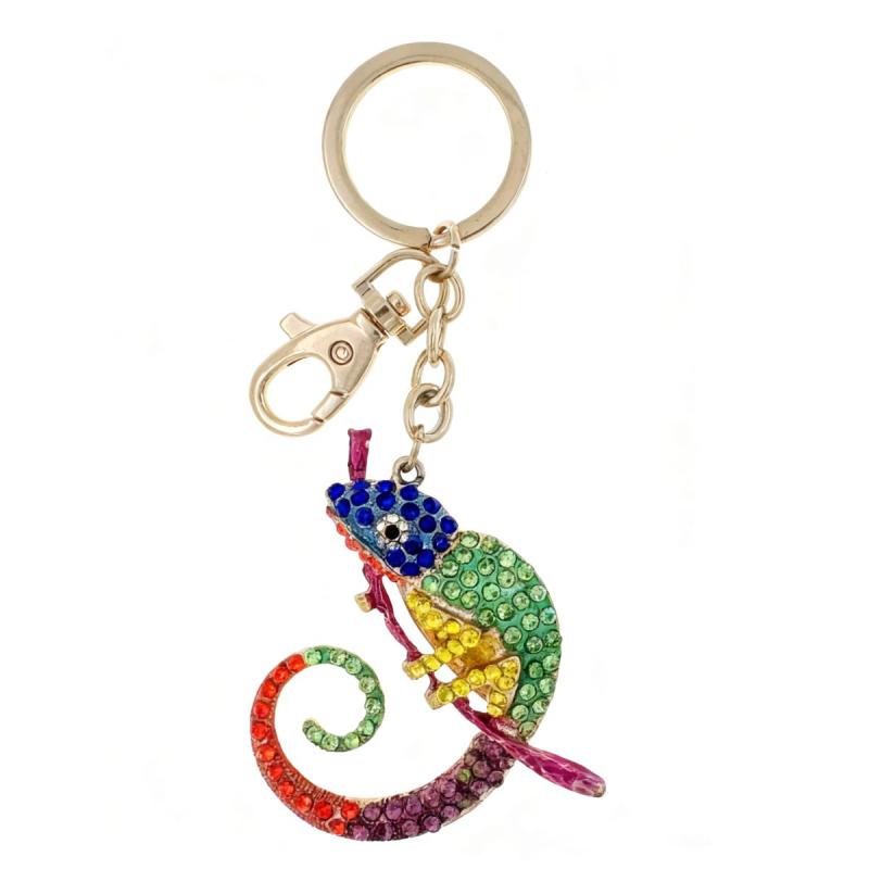Nyckelring/Bag Charm Kameleont - Tinka
