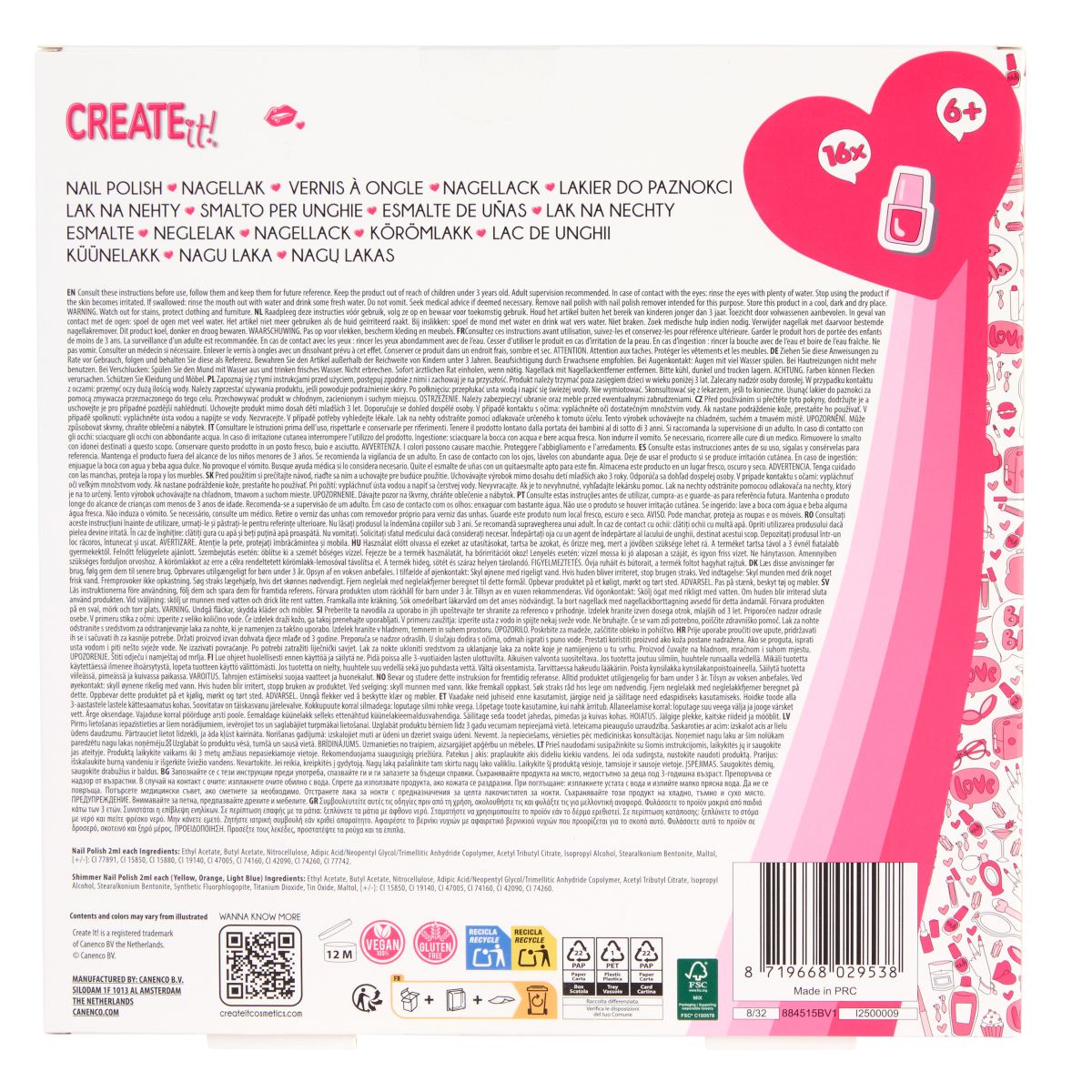 Create It! Nail Polish Set Mermaid - 5