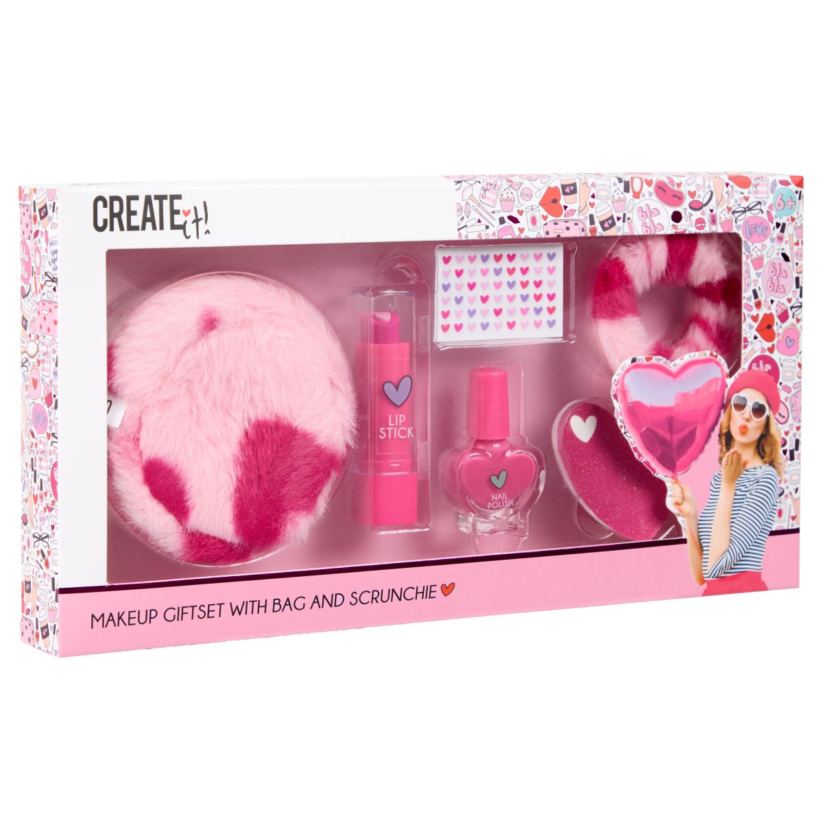 Create It! Love Make Up Set Hearts - 5