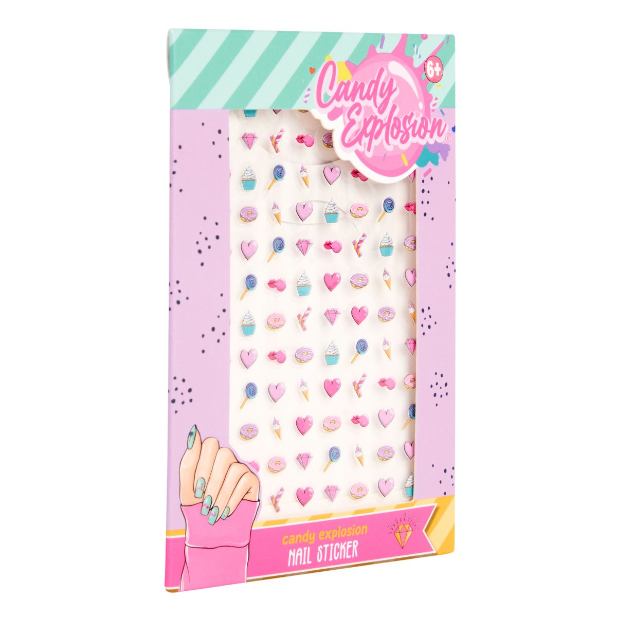 Create It! Nail Stickers Candy Explosion - 2