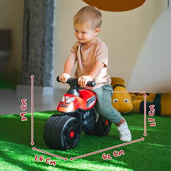 Motorcykel Baby Racer X, röd