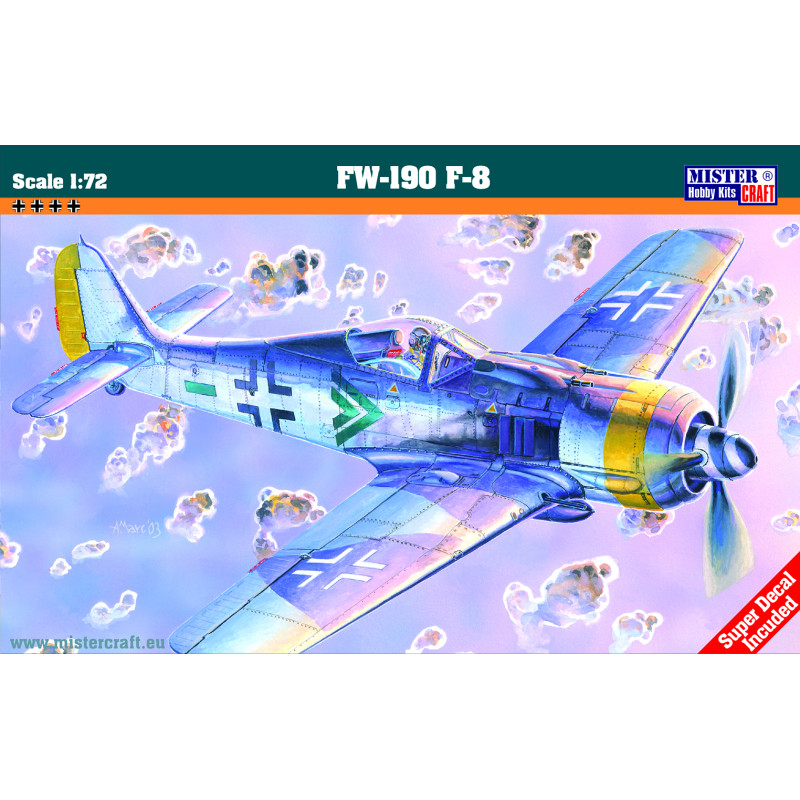 Fw-190 F-8, 1:72 - 3