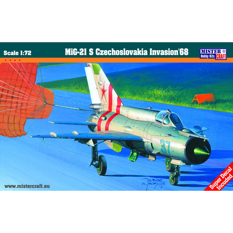 MiG-21S Czechoslovakia Invasion '68, 1:72 - 3