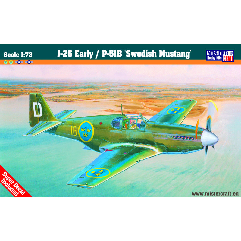 J-26 Mustang "Early" 1:72 - 2